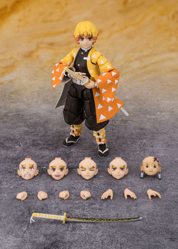 Demon Slayer: Kimetsu no Yaiba  Zenitsu Agatsuma S.H.Figuarts Action Figure 14 cm
