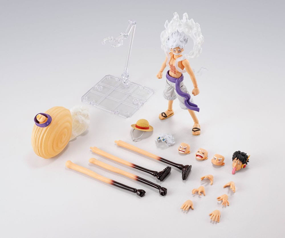 One Piece: Monkey D. Luffy Gear 5 -Future Island Egghead-  S.H.Figuarts Action Figure 15 cm