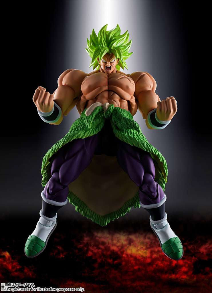 Dragonball Super: Broly Super Saiyan Broly Full power S.H.Figuarts Action Figure 22 cm