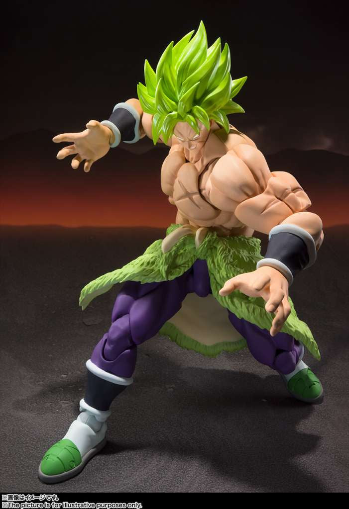 Dragonball Super: Broly Super Saiyan Broly Full power S.H.Figuarts Action Figure 22 cm