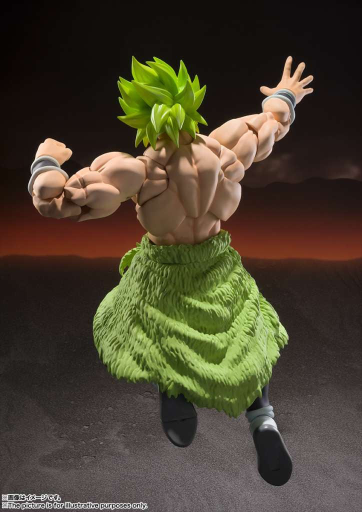 Dragonball Super: Broly Super Saiyan Broly Full power S.H.Figuarts Action Figure 22 cm