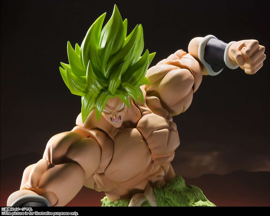 Dragonball Super: Broly Super Saiyan Broly Full power S.H.Figuarts Action Figure 22 cm