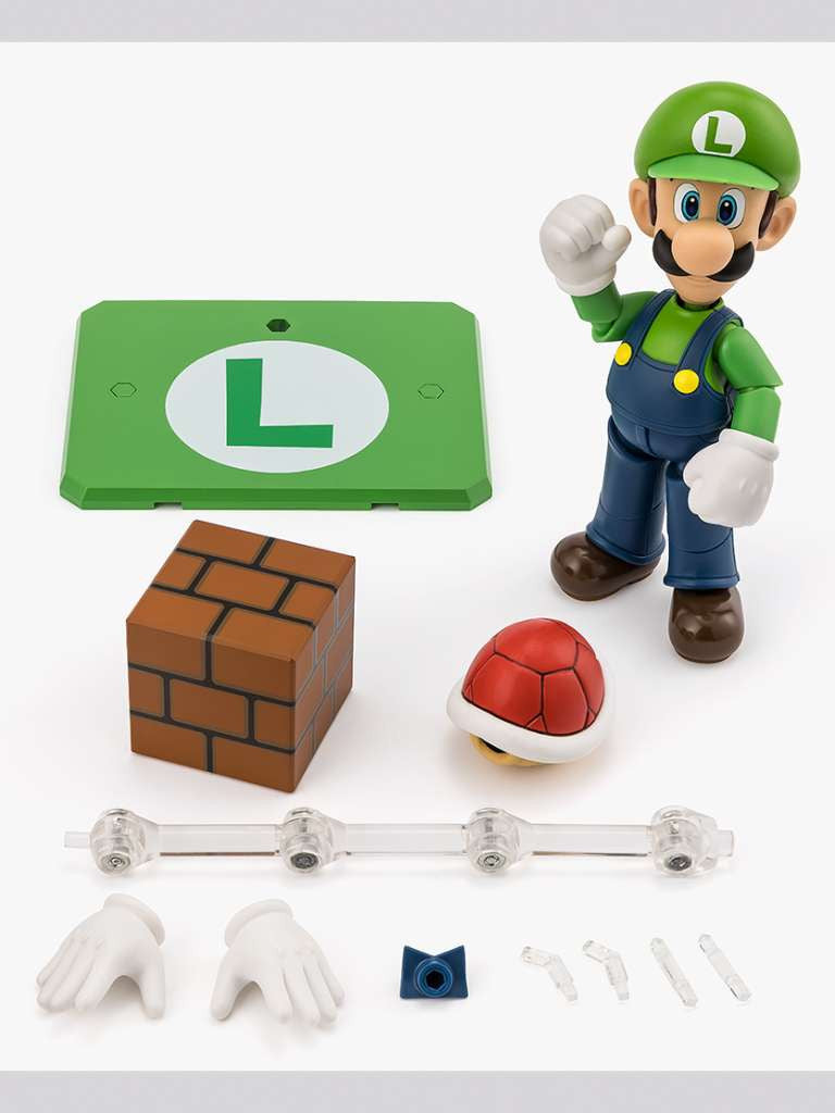Super Mario: Luigi S.H.Figuarts Action Figure