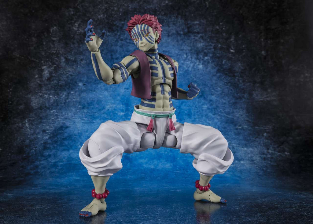 Demon Slayer Kimetsu no Yaiba:  Akaza S.H.Figuarts Action Figure 15cm