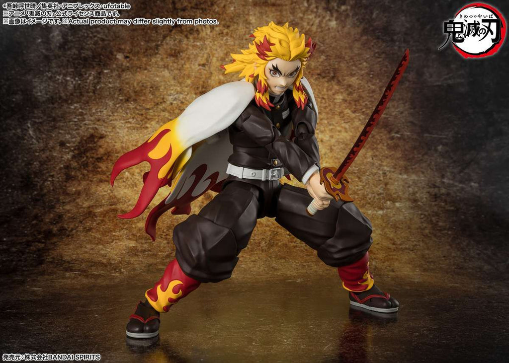 Demon Slayer Kimetsu no Yaiba: Kyojuro Rengoku S.H.Figuarts Action Figure 15cm