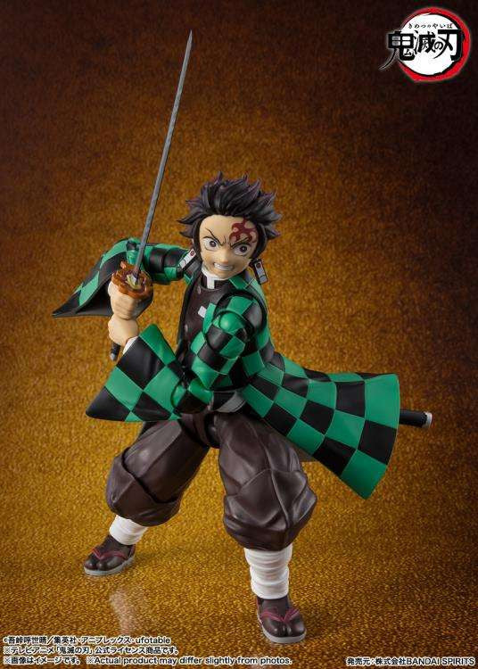 Demon Slayer Kimetsu no Yaiba: Tanjiro Kamado The Final Battle in the Infinity Castle S.H.Figuarts Action Figure14 cm