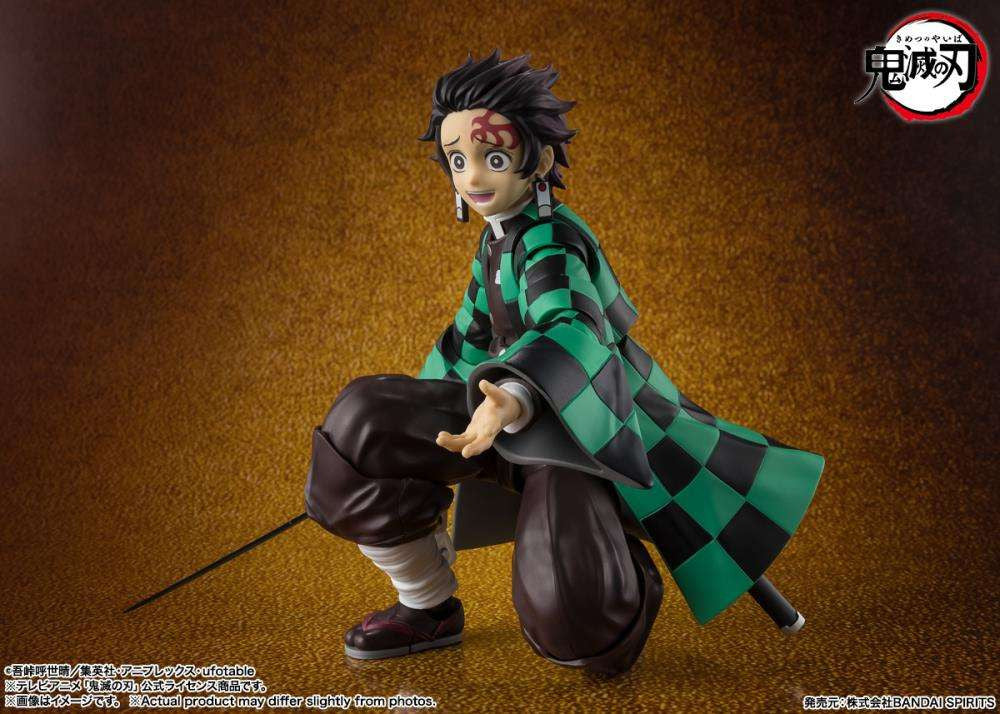 Demon Slayer Kimetsu no Yaiba: Tanjiro Kamado The Final Battle in the Infinity Castle S.H.Figuarts Action Figure14 cm