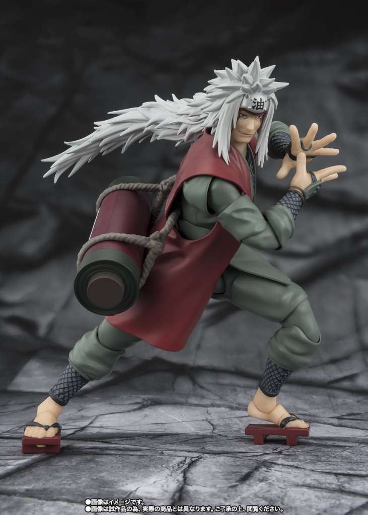 Naruto: Jiraiya Hidden Leaf Heroic Master Sage (Sage Mode Set) S.H.Figuarts Action Figure 17 cm