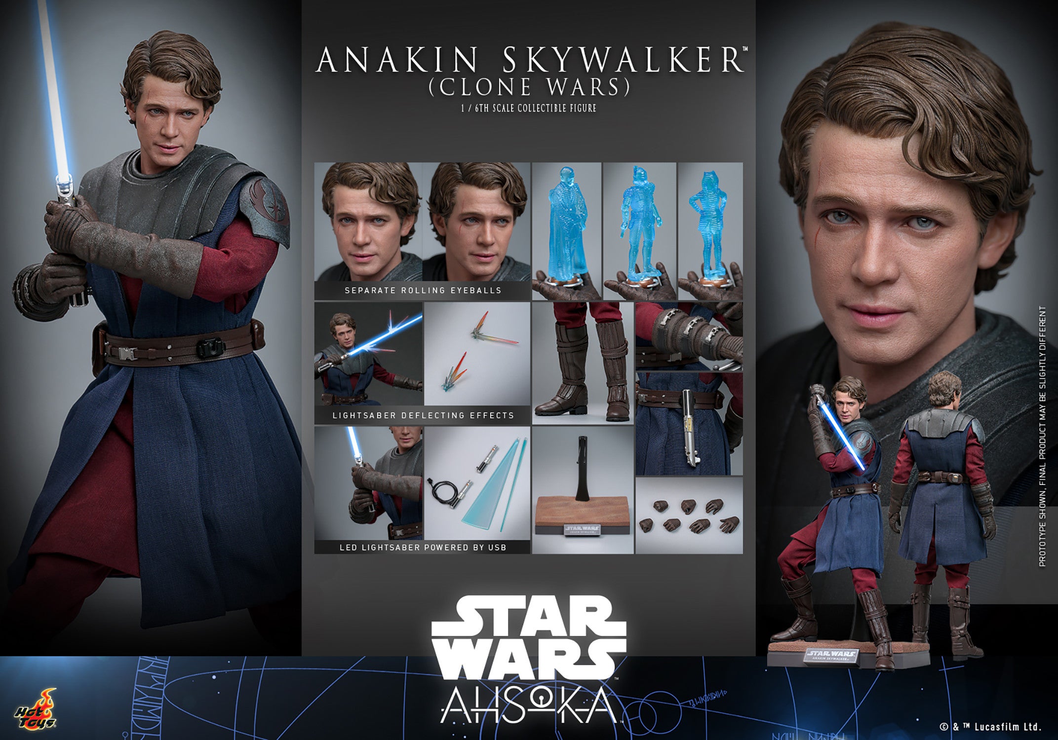Hot Toys: Anakin Skywalker (Ahsoka) 1:6