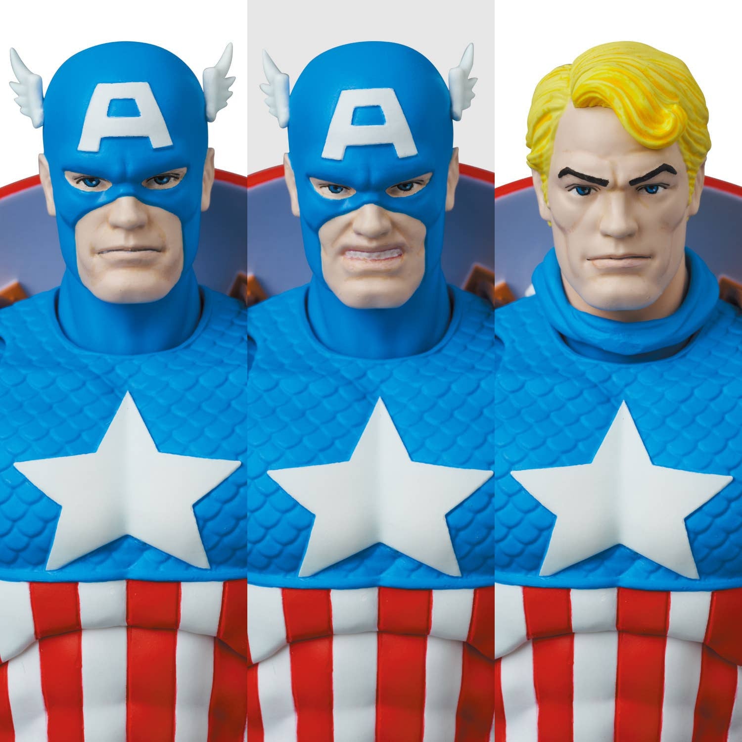 MAFEX Captain America: The First Avenger- Captain America (Comic Ver.)(Reissue)(No.217)