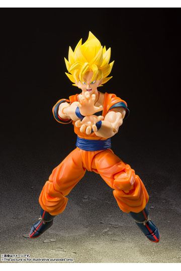 Dragonball Z Super Saiyan Full Power Son Goku S.H. Figuarts Action Figure