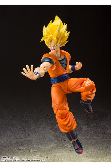 Dragonball Z Super Saiyan Full Power Son Goku S.H. Figuarts Action Figure