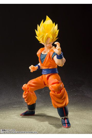 Dragonball Z Super Saiyan Full Power Son Goku S.H. Figuarts Action Figure