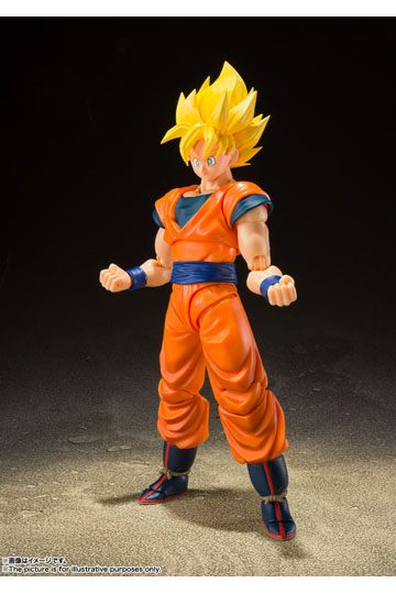 Dragonball Z Super Saiyan Full Power Son Goku S.H. Figuarts Action Figure