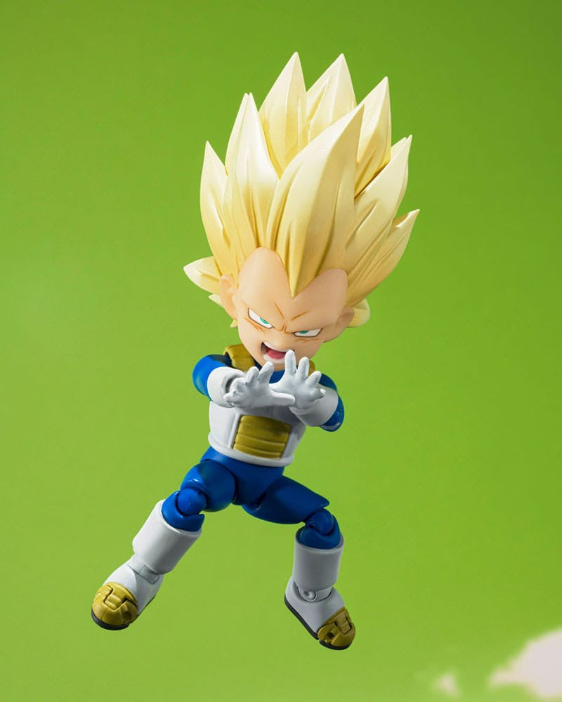 Dragon Ball Super Saiyan 3 Vegeta (Mini) Daima S.H.Figuarts Action Figure 8 cm