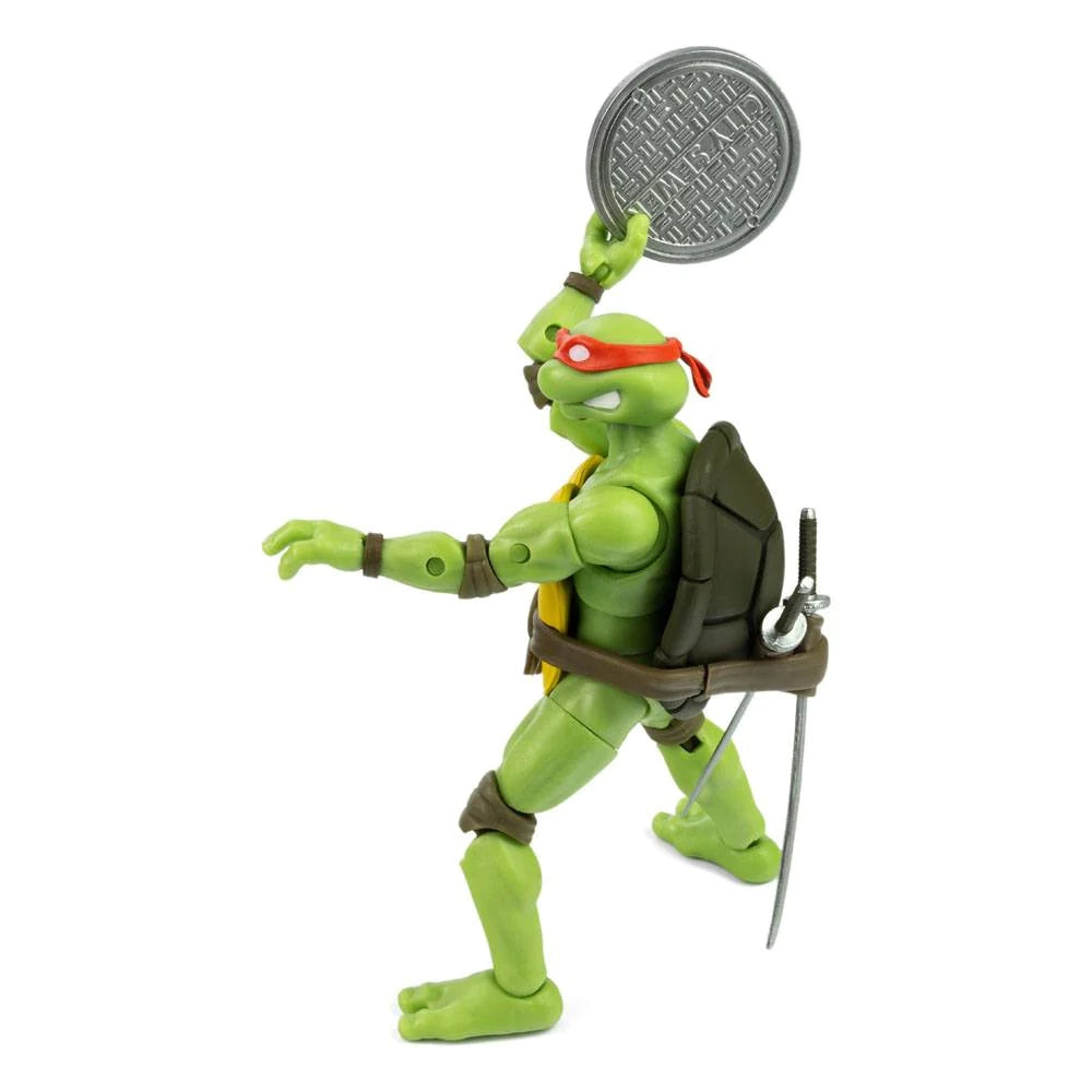 Teenage Mutant Ninja Turtles BST AXN x IDW Action Figure & Comic Book Leonardo Exclusive 13 cm