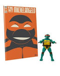 Teenage Mutant Ninja Turtles BST AXN x IDW Action Figure & Comic Book Michelangelo Exclusive 13 cm