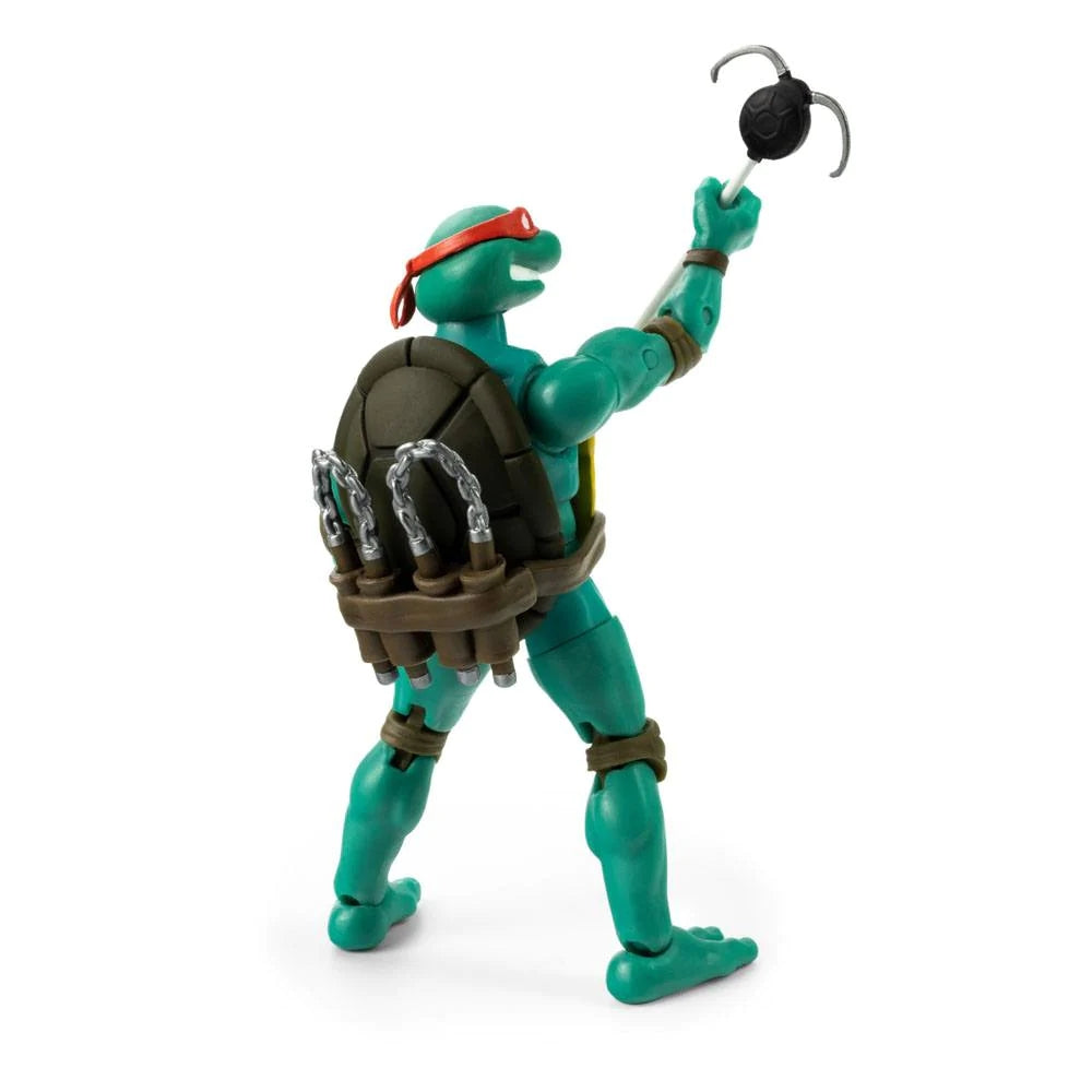 Teenage Mutant Ninja Turtles BST AXN x IDW Action Figure & Comic Book Michelangelo Exclusive 13 cm