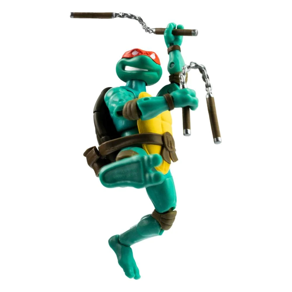 Teenage Mutant Ninja Turtles BST AXN x IDW Action Figure & Comic Book Michelangelo Exclusive 13 cm