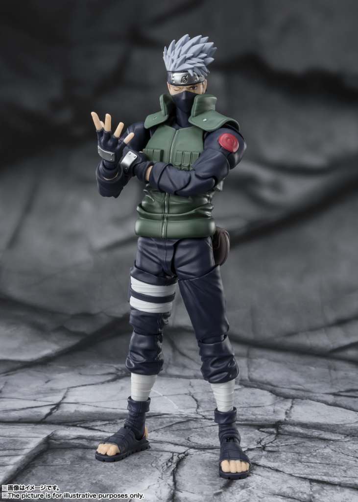 Naruto Shippuden: Kakashi Hatake The Famed Sharingan Hero S.H.Figuarts