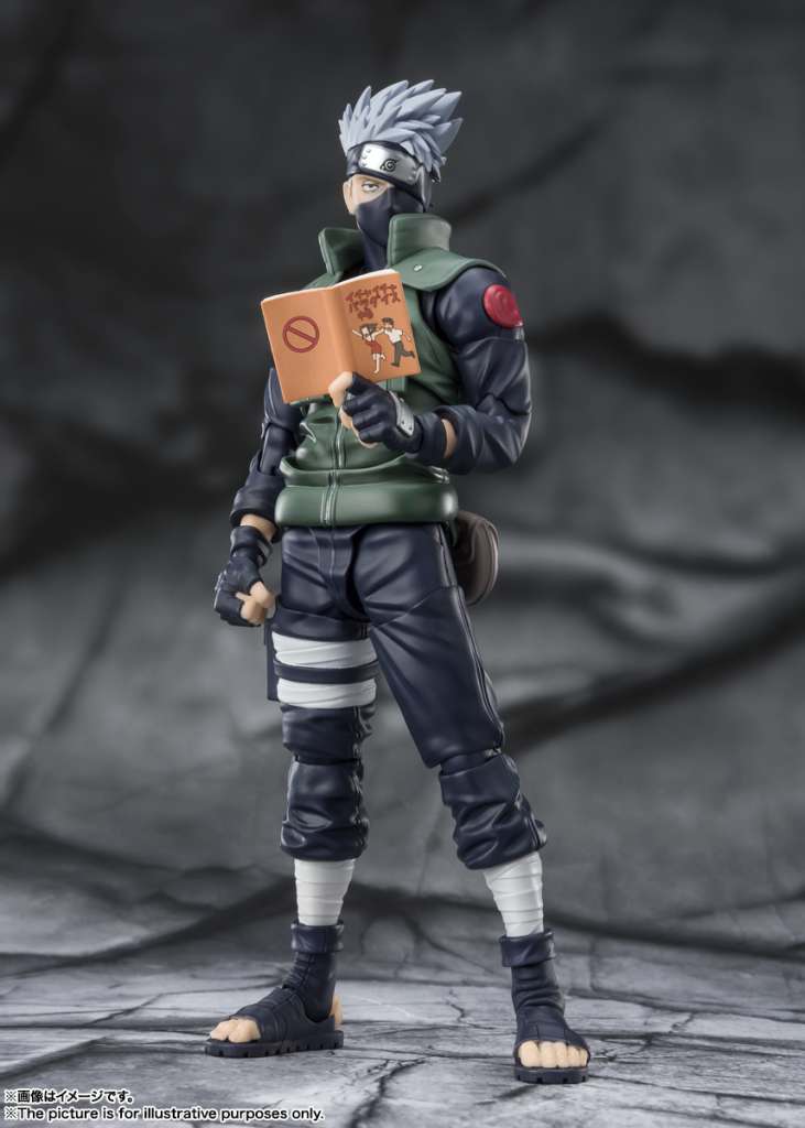 Naruto Shippuden: Kakashi Hatake The Famed Sharingan Hero S.H.Figuarts