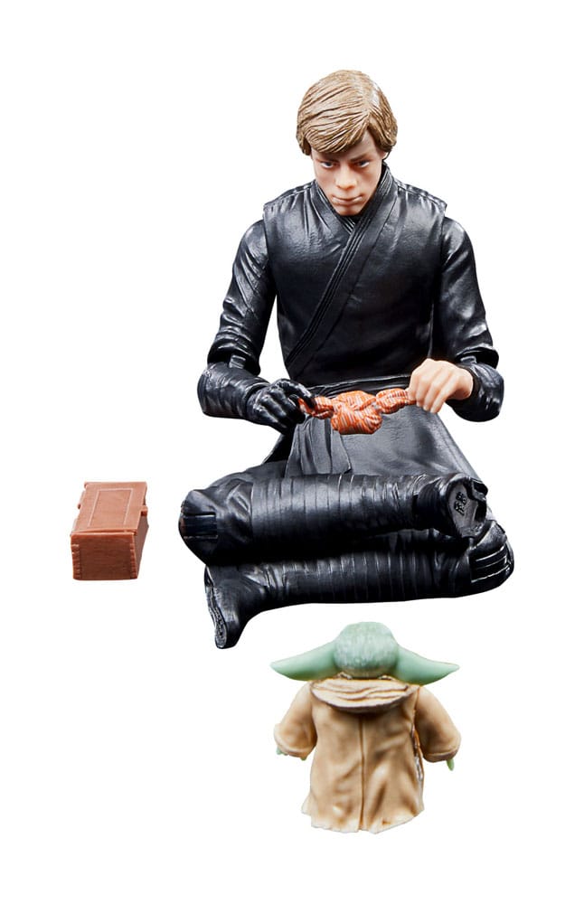 Star Wars: The Book of Boba Fett Black Series Action Figure 2-Pack Luke Skywalker & Grogu 15 cm