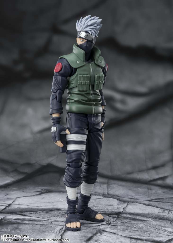 Naruto Shippuden: Kakashi Hatake The Famed Sharingan Hero S.H.Figuarts