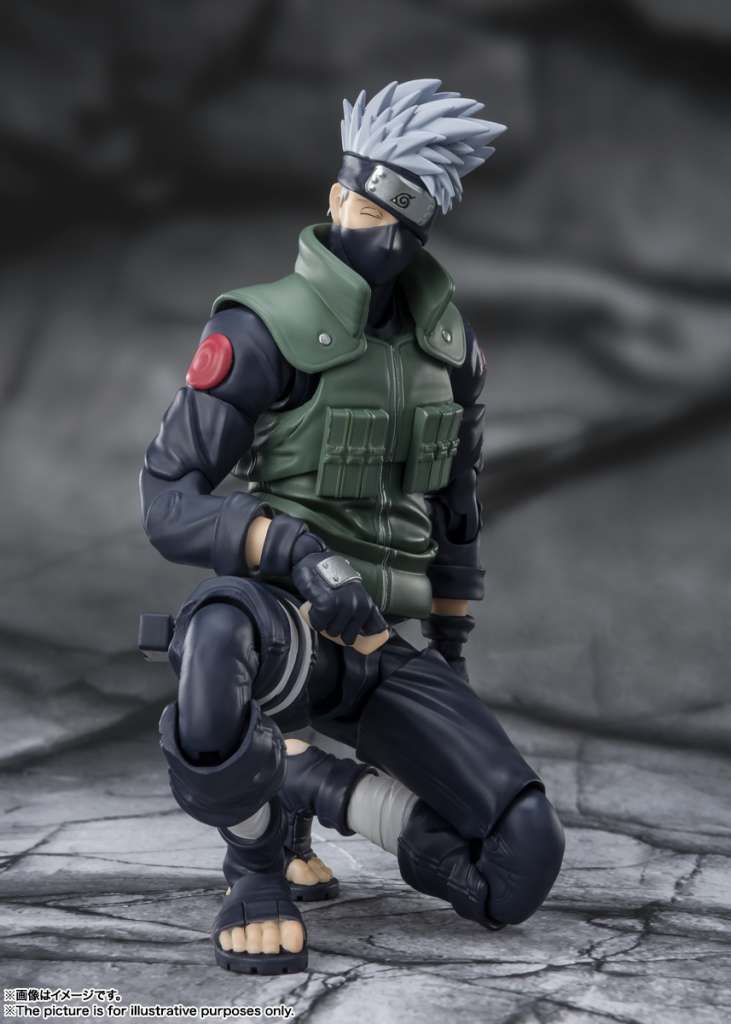 Naruto Shippuden: Kakashi Hatake The Famed Sharingan Hero S.H.Figuarts