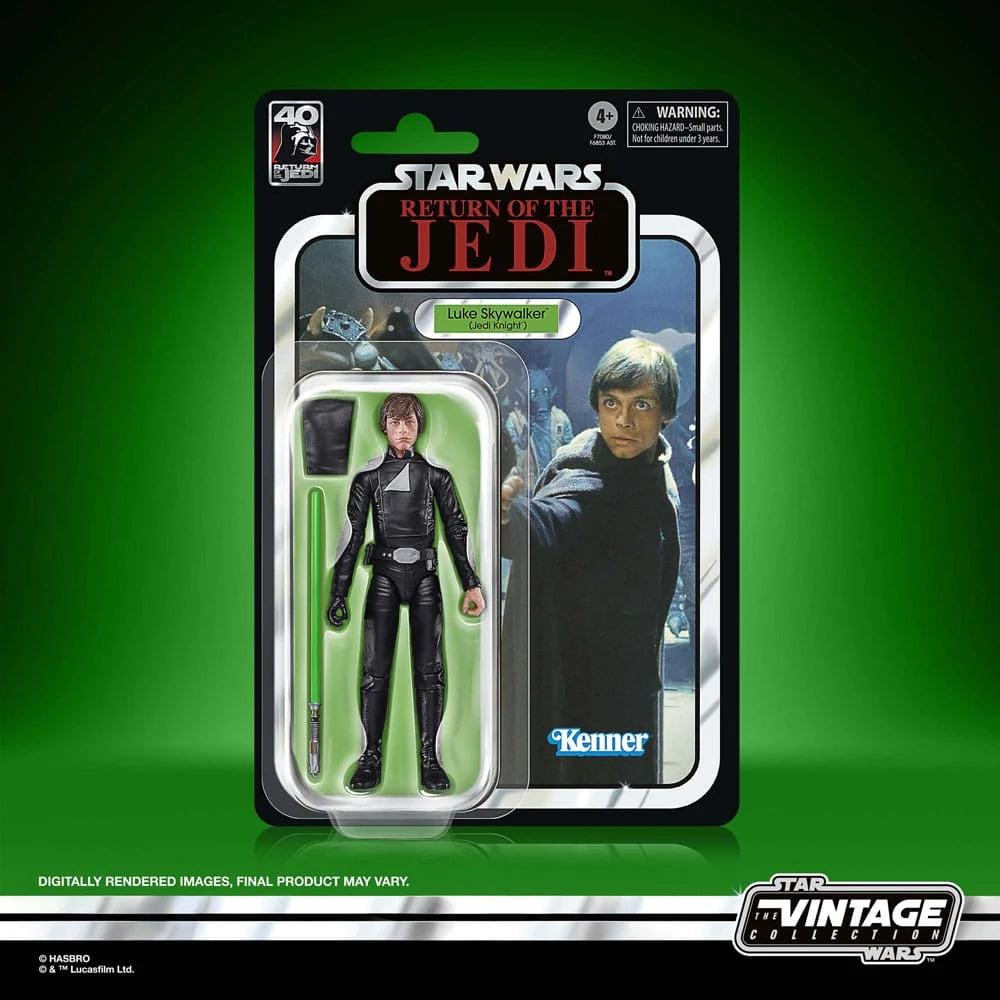 Star Wars Episode VI 40th Anniversary Black Series Action Figure Luke Skywalker (Jedi Knight) 15 cm