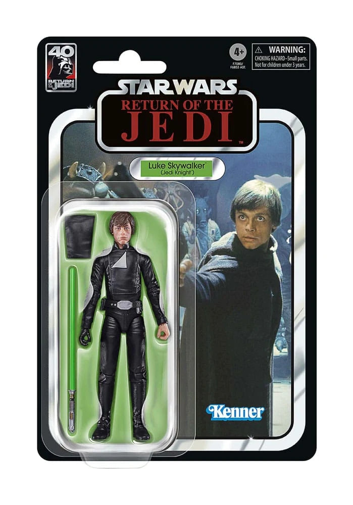 Star Wars Episode VI 40th Anniversary Black Series Action Figure Luke Skywalker (Jedi Knight) 15 cm