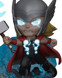 Marvel Superama Mini Diorama Thor God Mode (Black Light) Exclusive 10 cm