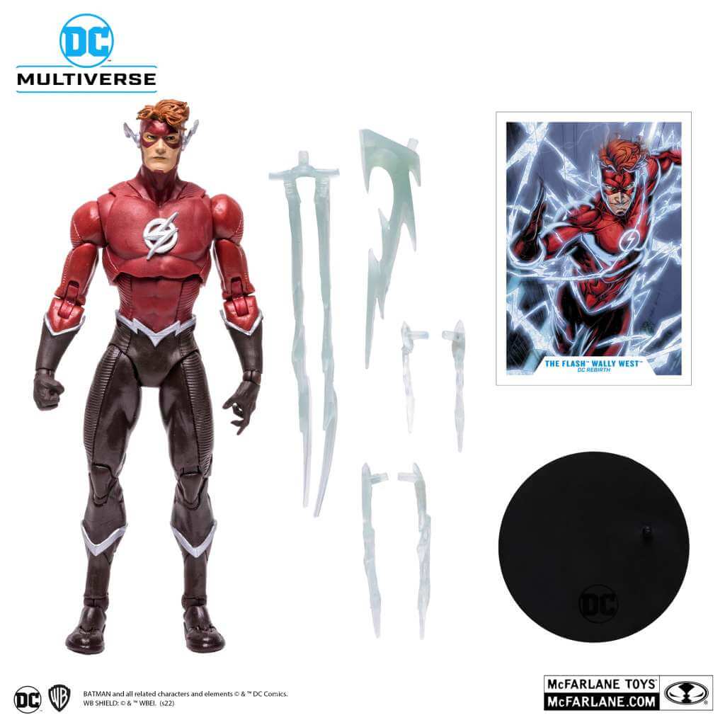 DC Multiverse Flash Wally West Action Figure McFarlane Toys