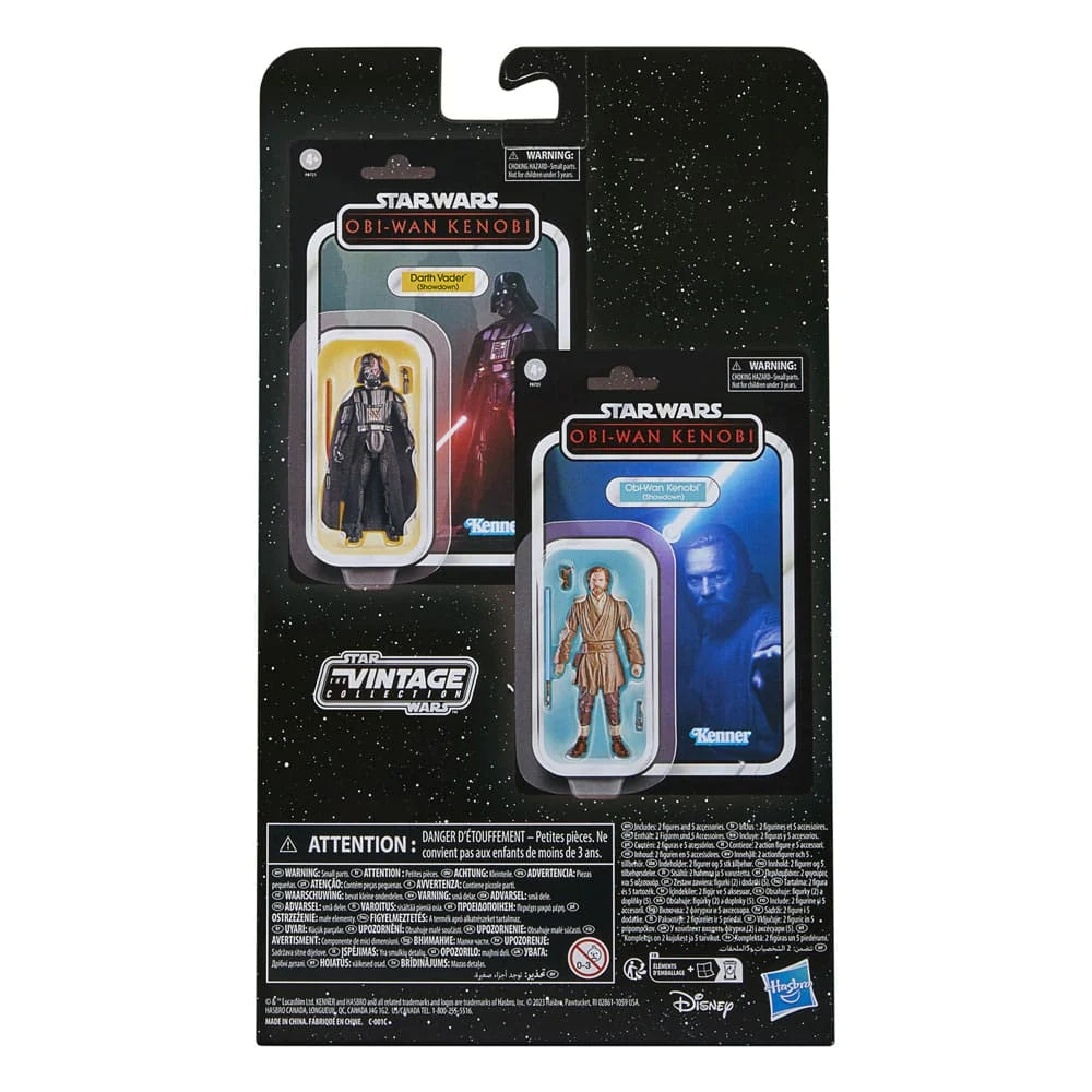 Star Wars: Obi-Wan Kenobi Vintage Collection Action Figure 2-Pack Darth Vader (Showdown) & Obi-Wan Kenobi (Showdown) 10 cm
