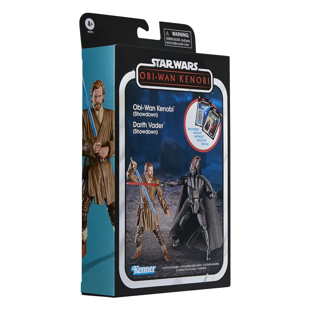 Star Wars: Obi-Wan Kenobi Vintage Collection Action Figure 2-Pack Darth Vader (Showdown) & Obi-Wan Kenobi (Showdown) 10 cm
