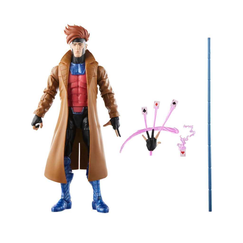X-Men 97 Gambit Marvel Legends Action Figure