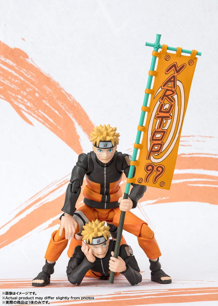 Naruto Shippuden: S.H.Figuarts  Naruto Uzumaki NARUTOP99 Edition Action Figure 15 cm