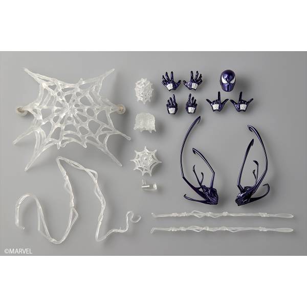 Symbiote Spider-Man (Purple Version)- Revoltech Amazing Yamaguchi - Symbiote