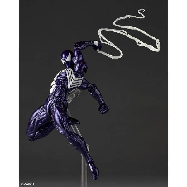 Symbiote Spider-Man (Purple Version)- Revoltech Amazing Yamaguchi - Symbiote