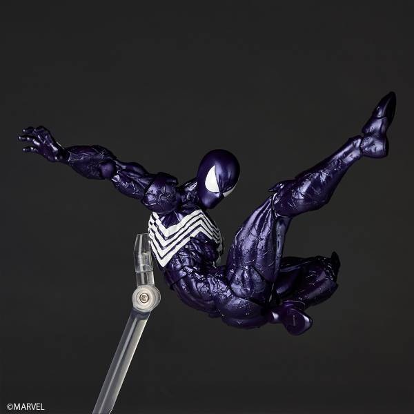 Symbiote Spider-Man (Purple Version)- Revoltech Amazing Yamaguchi - Symbiote