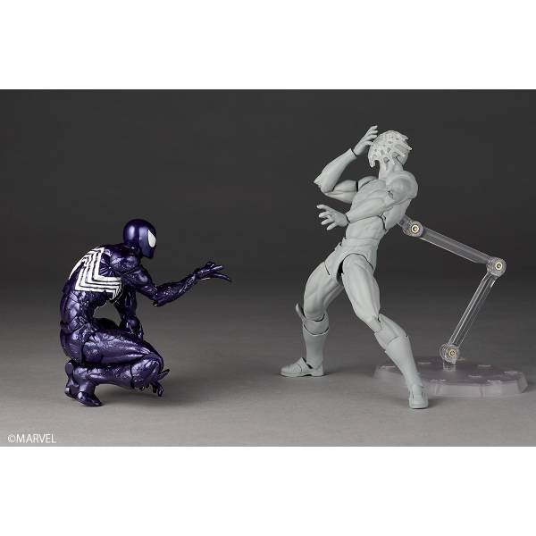 Symbiote Spider-Man (Purple Version)- Revoltech Amazing Yamaguchi - Symbiote