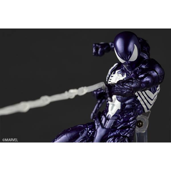 Symbiote Spider-Man (Purple Version)- Revoltech Amazing Yamaguchi - Symbiote