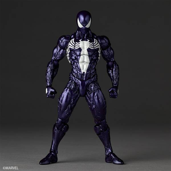 Symbiote Spider-Man (Purple Version)- Revoltech Amazing Yamaguchi - Symbiote