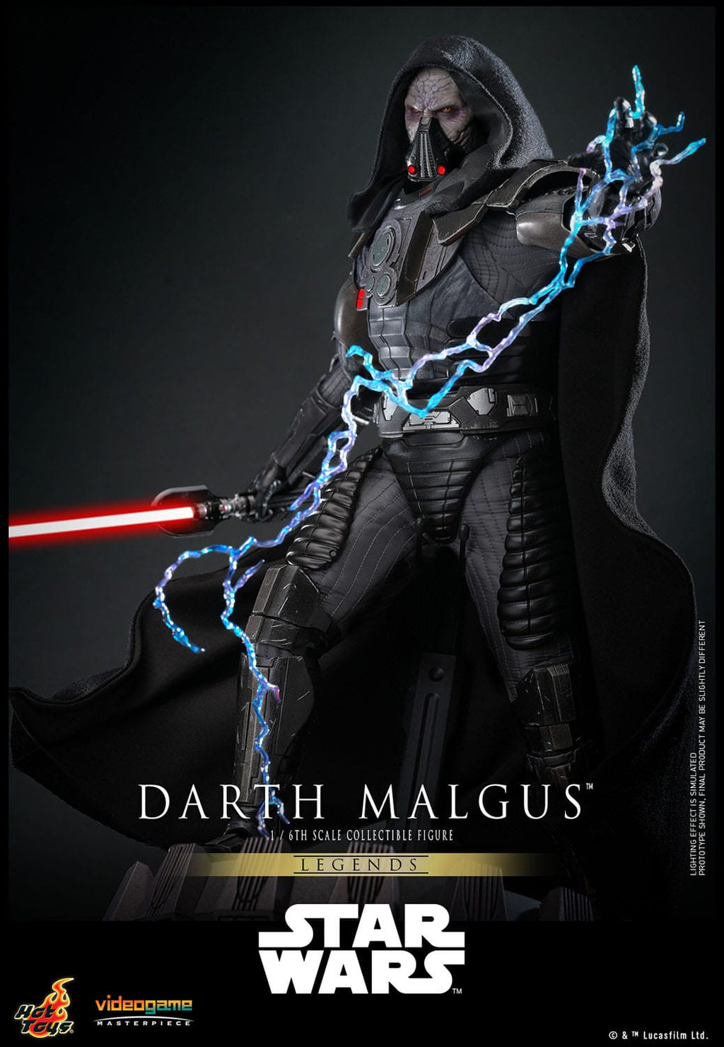 Hot Toys Darth Malgus- Star Wars 1/6 Action Figure