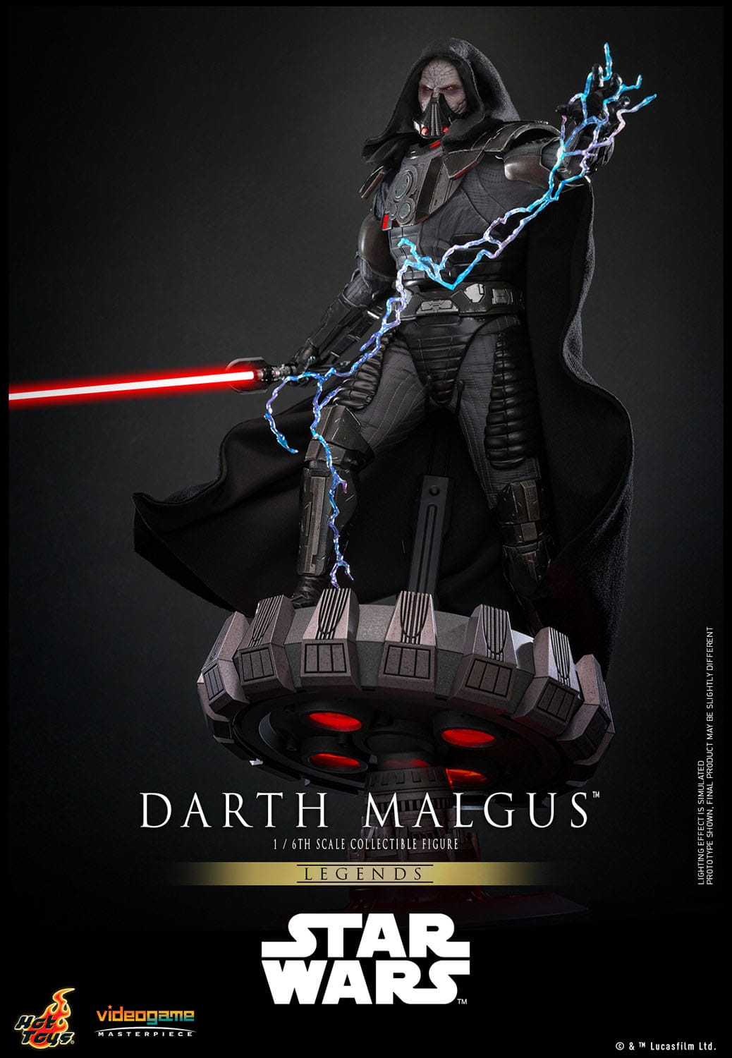 Hot Toys Darth Malgus- Star Wars 1/6 Action Figure