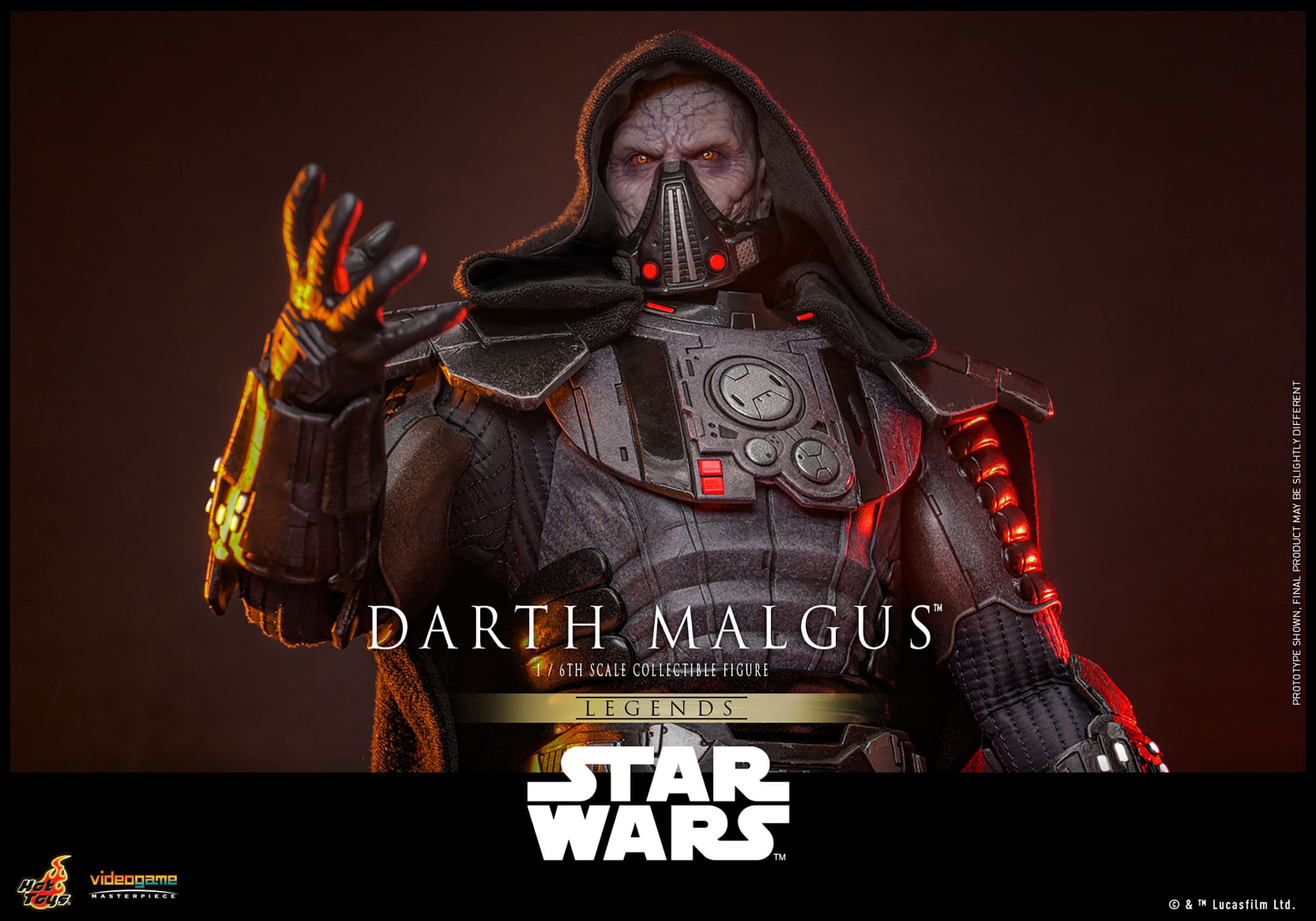 Hot Toys Darth Malgus- Star Wars 1/6 Action Figure