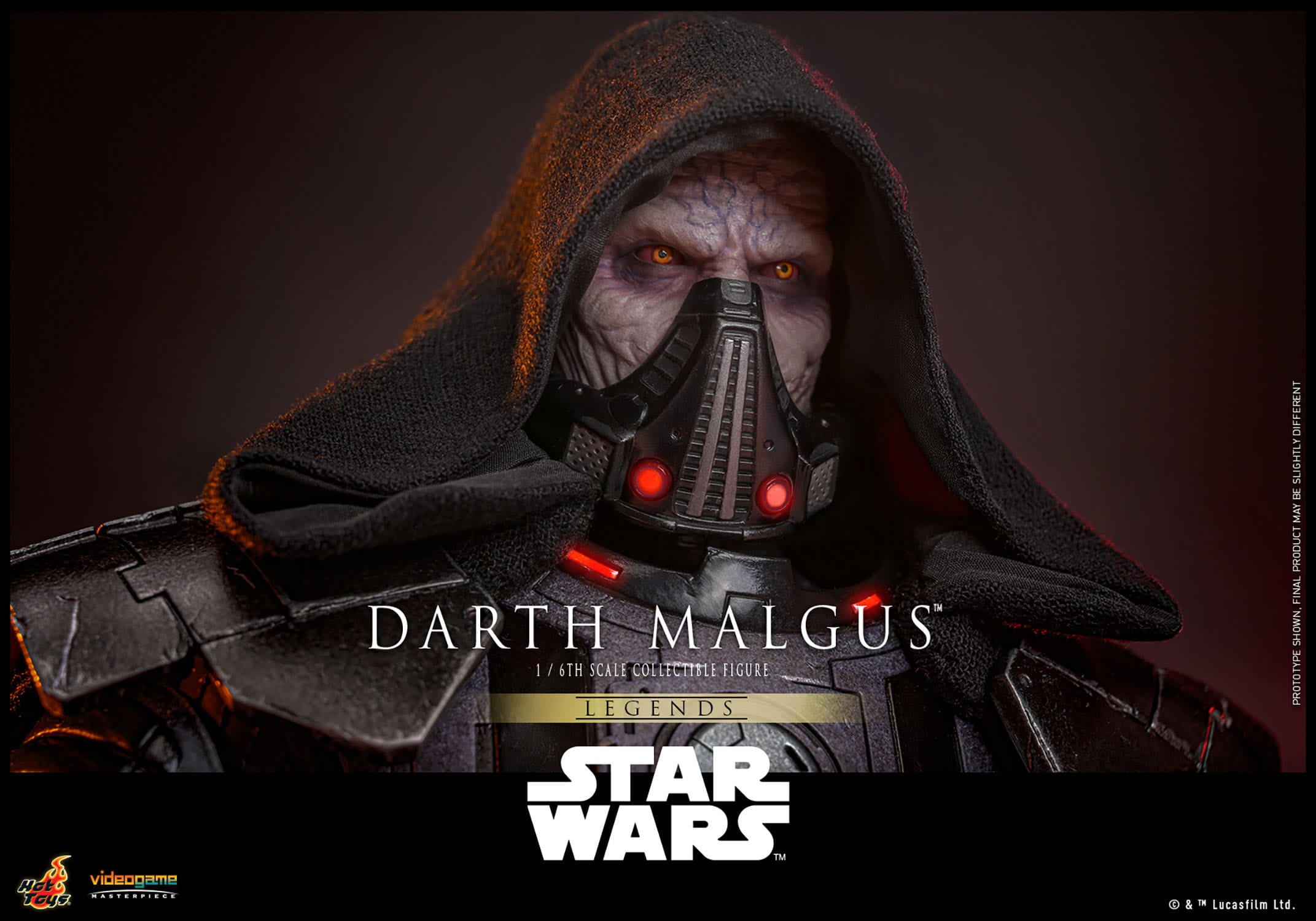 Hot Toys Darth Malgus- Star Wars 1/6 Action Figure