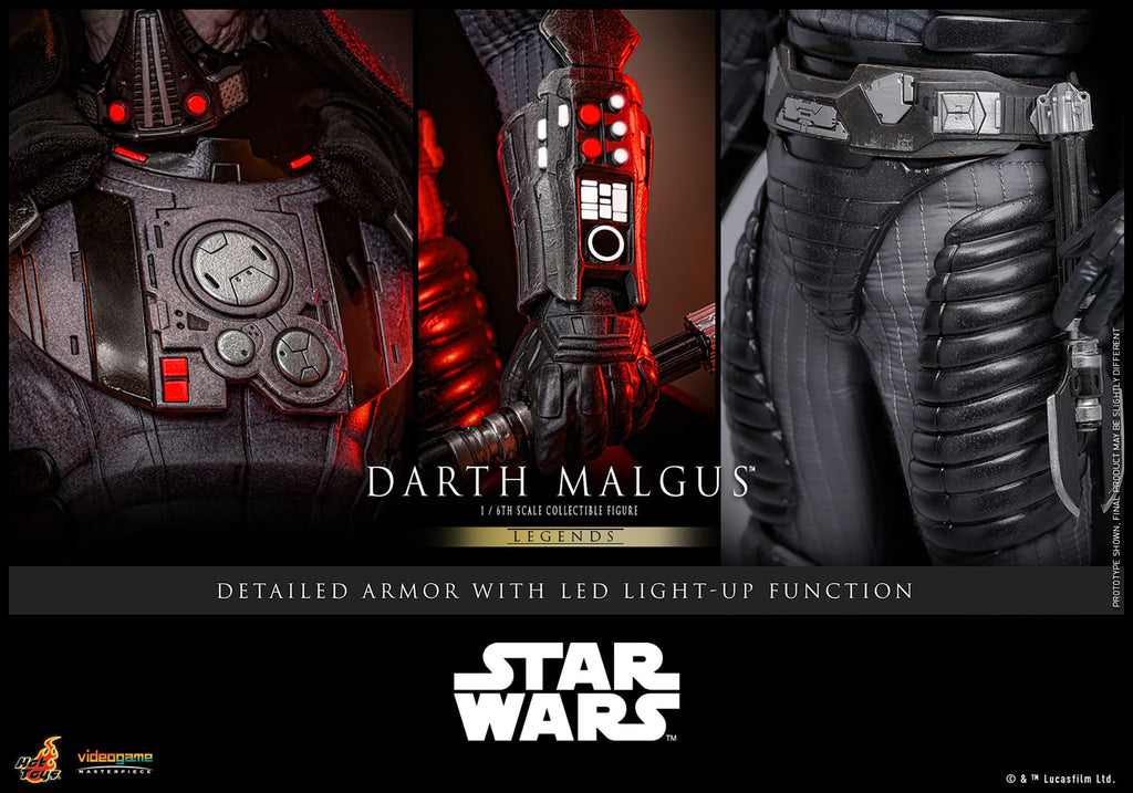 Hot Toys Darth Malgus- Star Wars 1/6 Action Figure