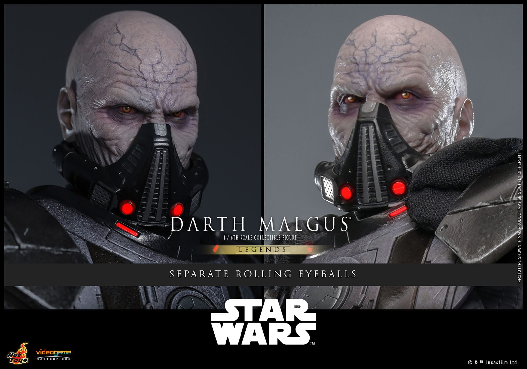 Hot Toys Darth Malgus- Star Wars 1/6 Action Figure