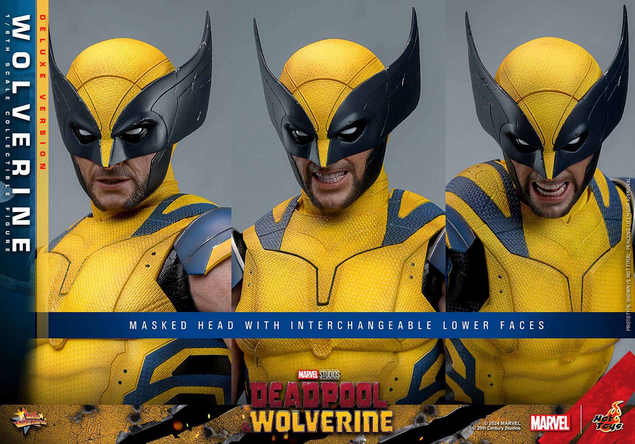 Hot Toys: Wolverine Deluxe - Deadpool & Wolverine 1:6