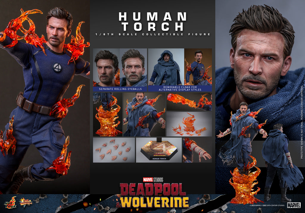 Hot Toys: Human Torch - Deadpool & Wolverine 1:6